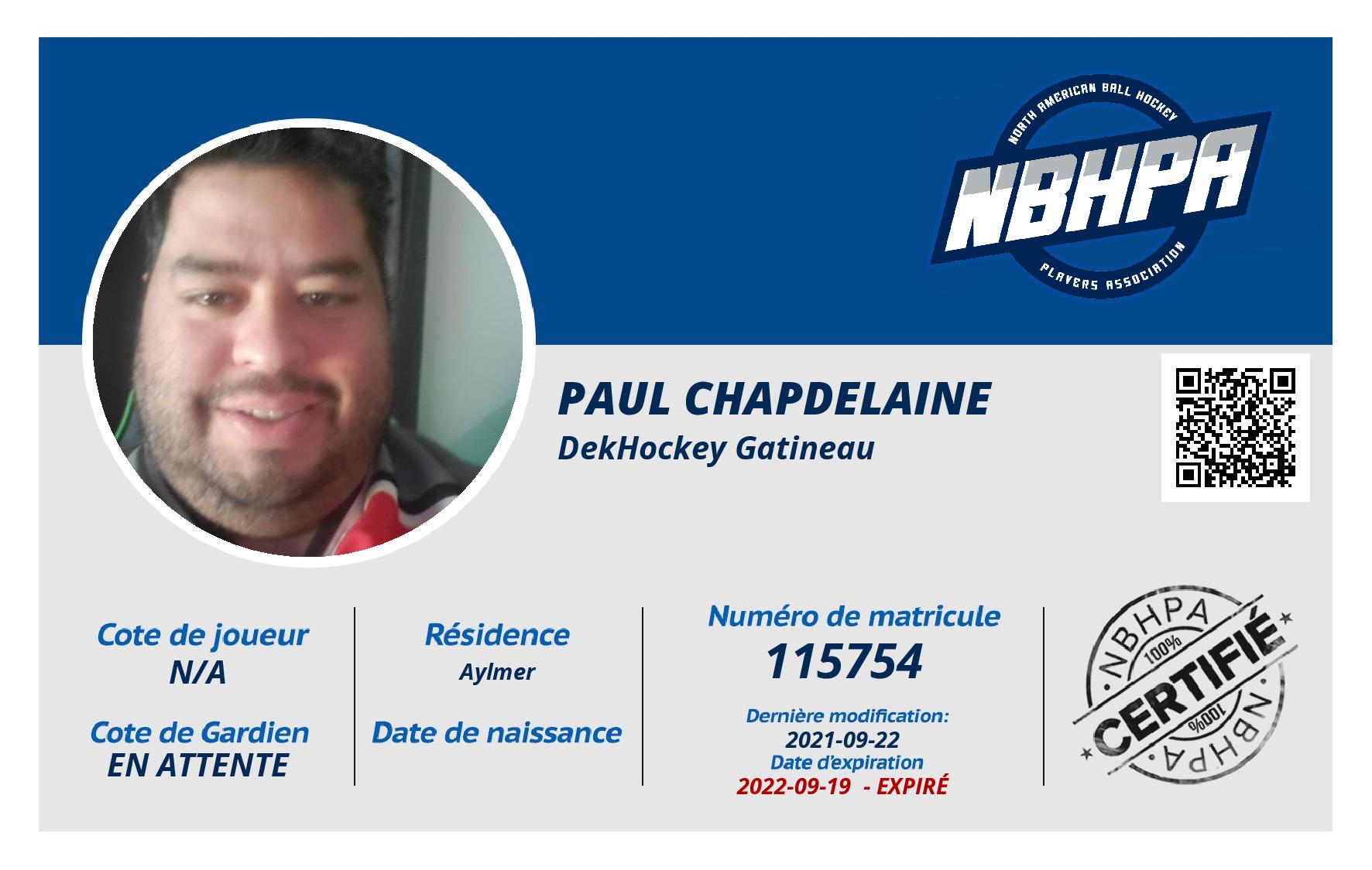 Paul Chapdelaine