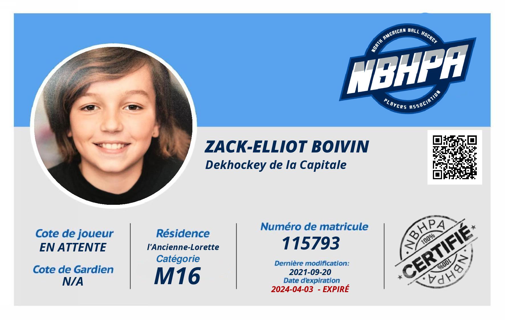 Zack-Elliot Boivin