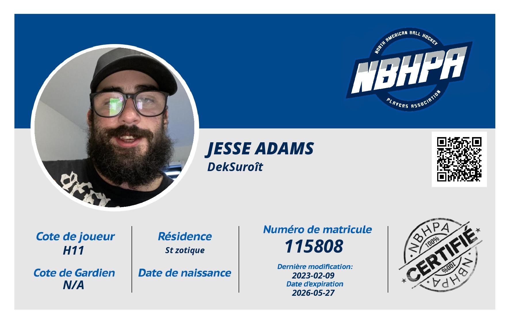 Jesse Adams