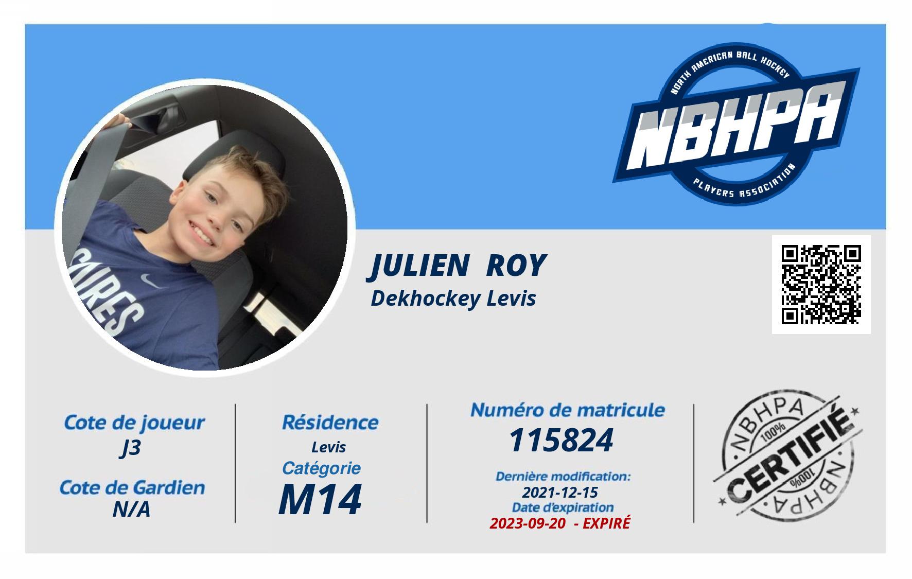 Julien  Roy