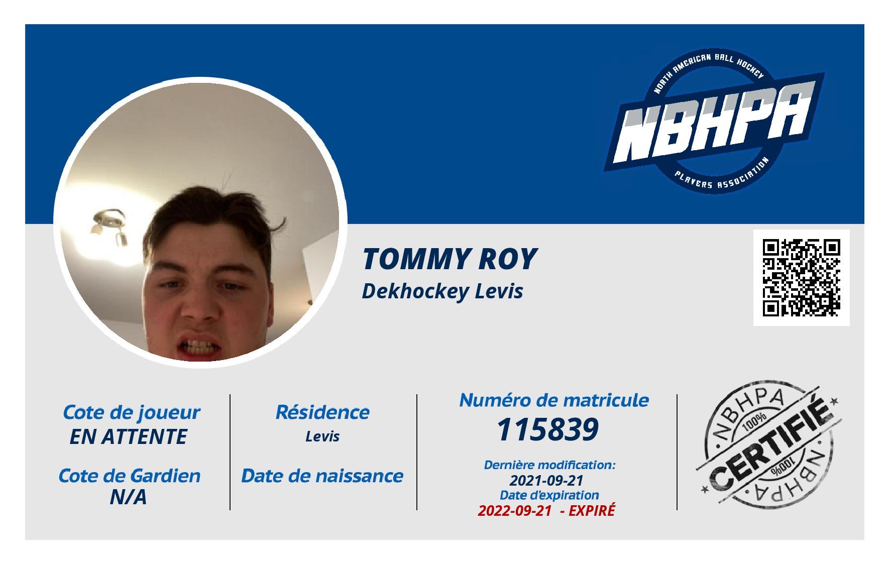 Tommy Roy