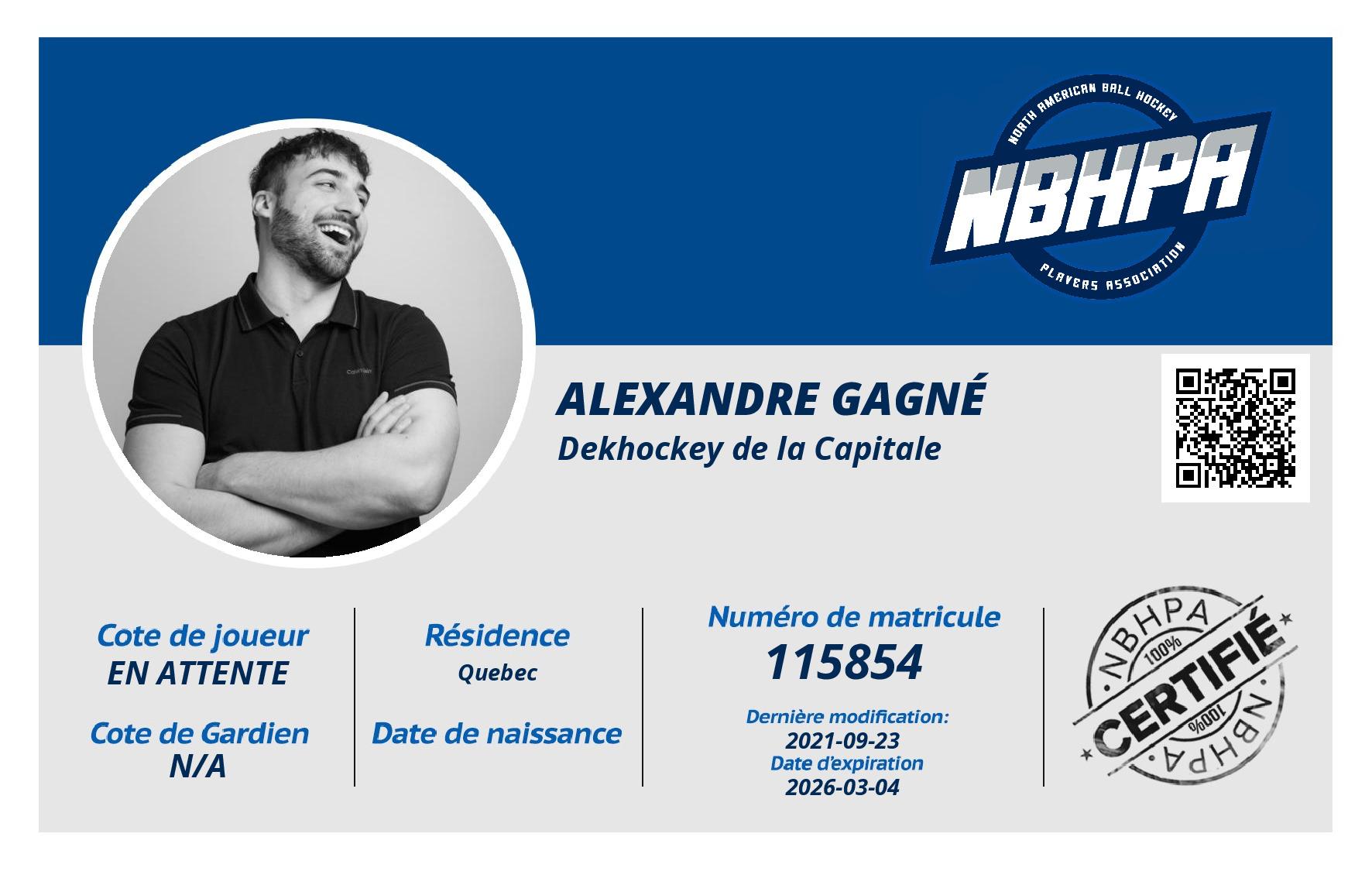 Alexandre Gagné