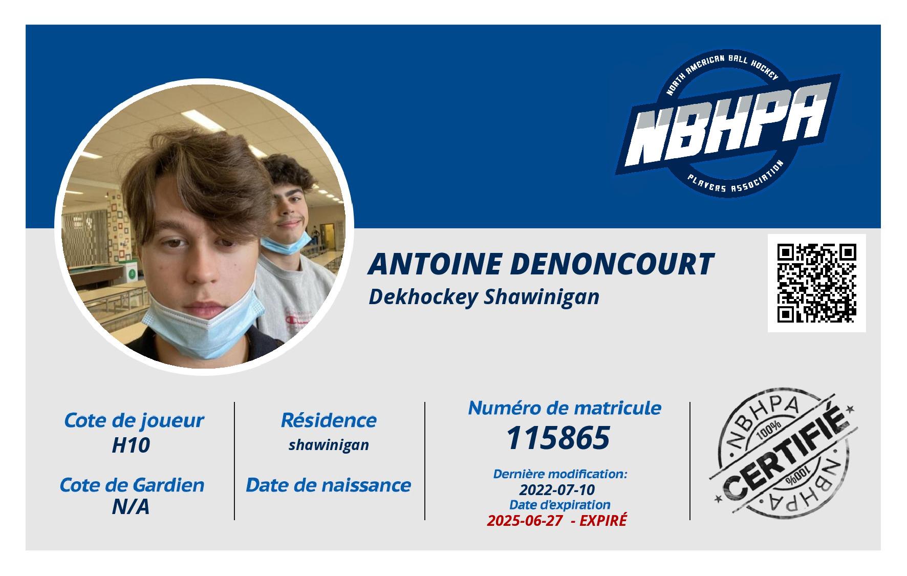 Antoine Denoncourt