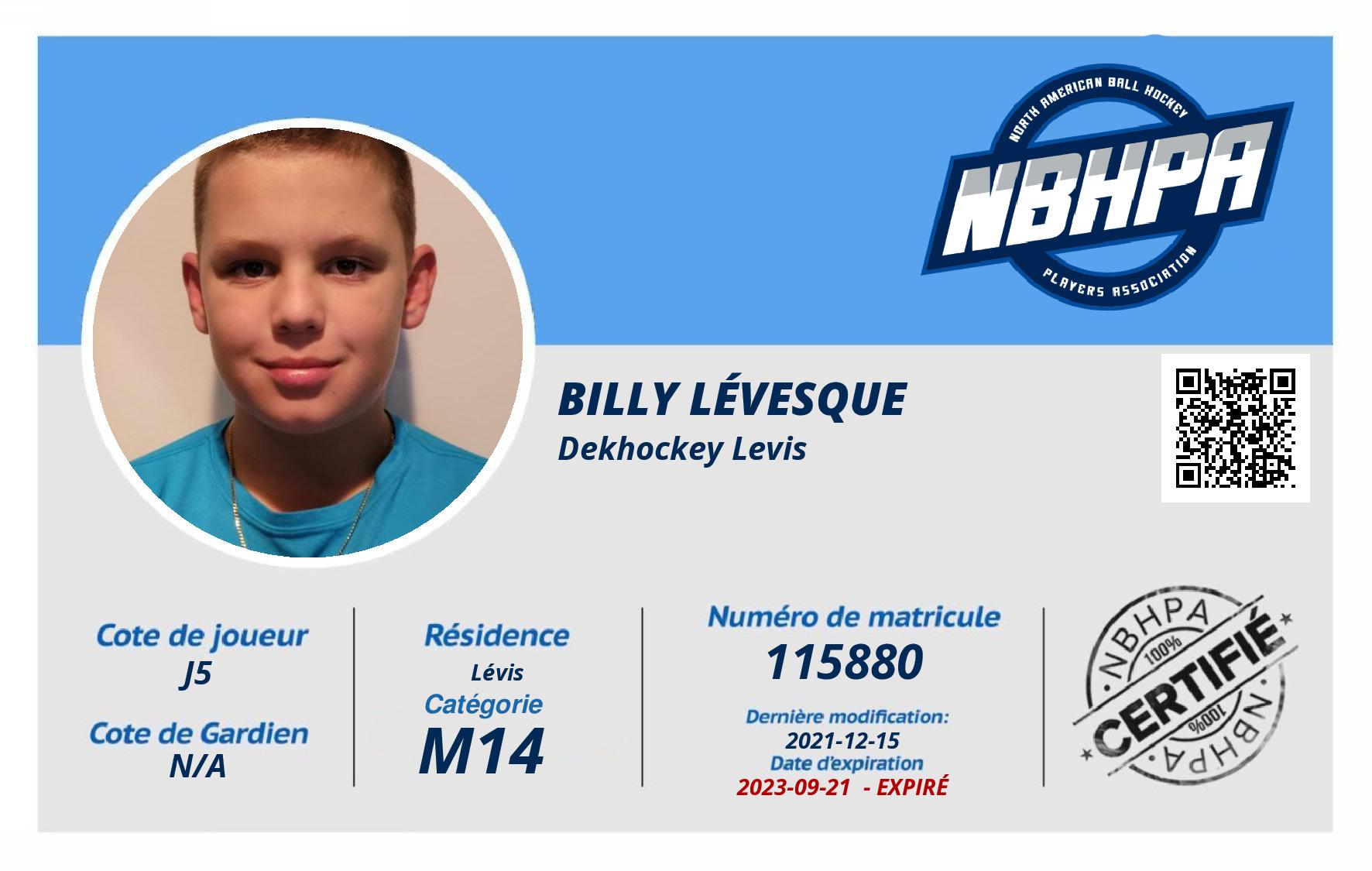 Billy Lévesque