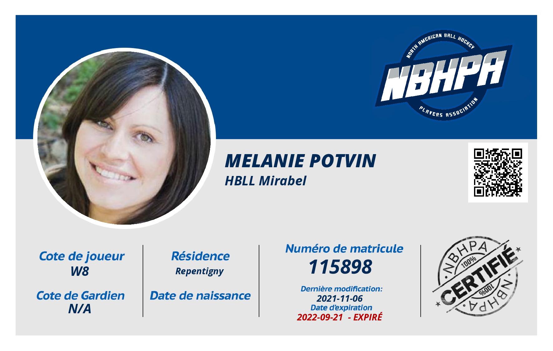 Melanie Potvin