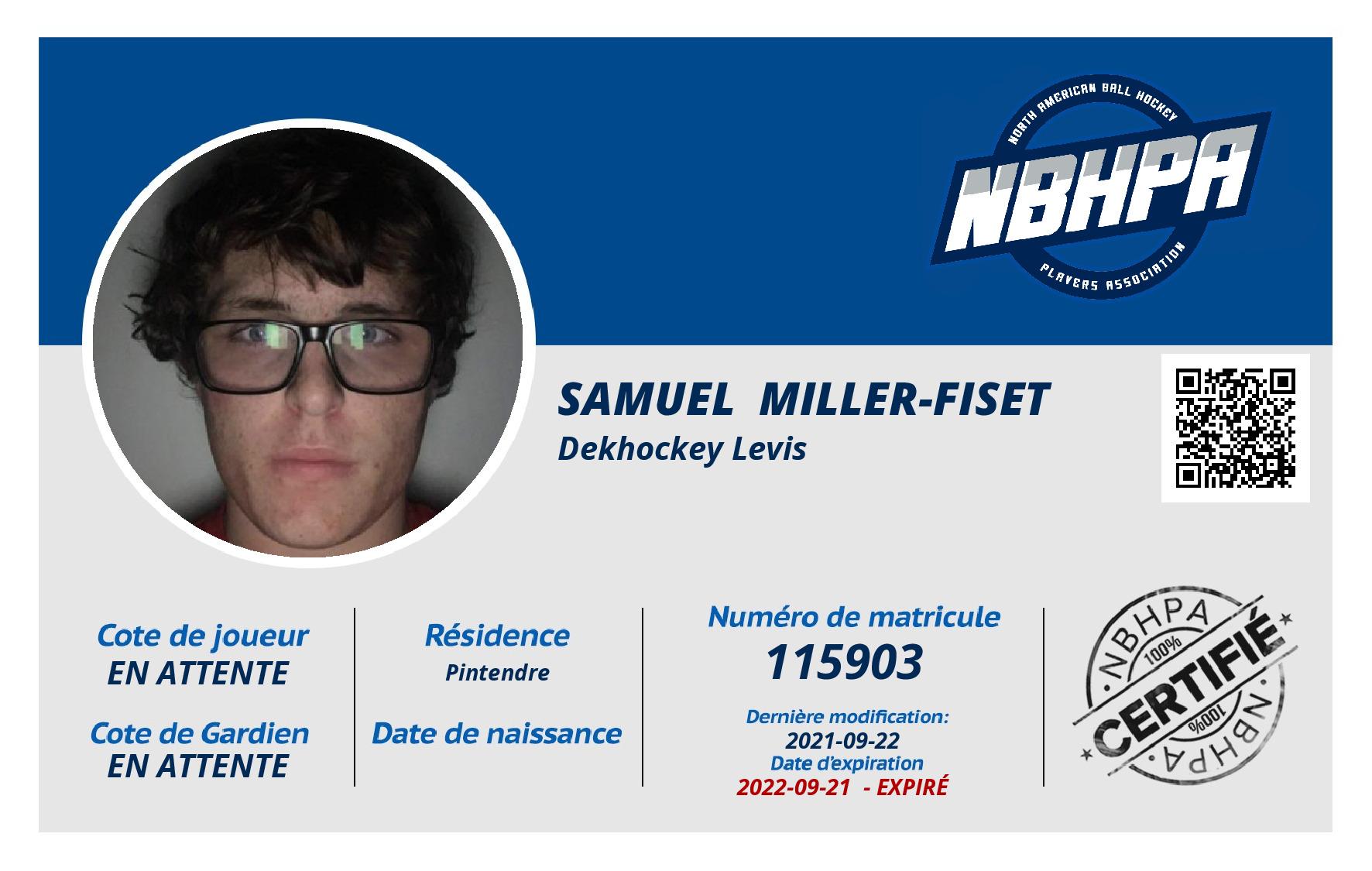 Samuel  Miller-Fiset
