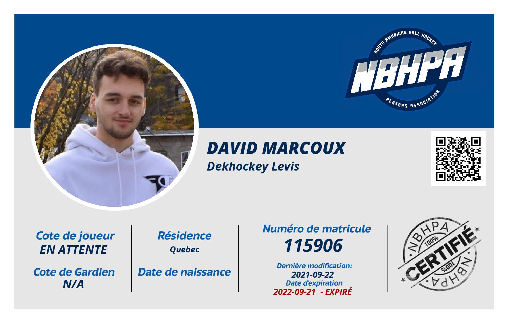 David Marcoux