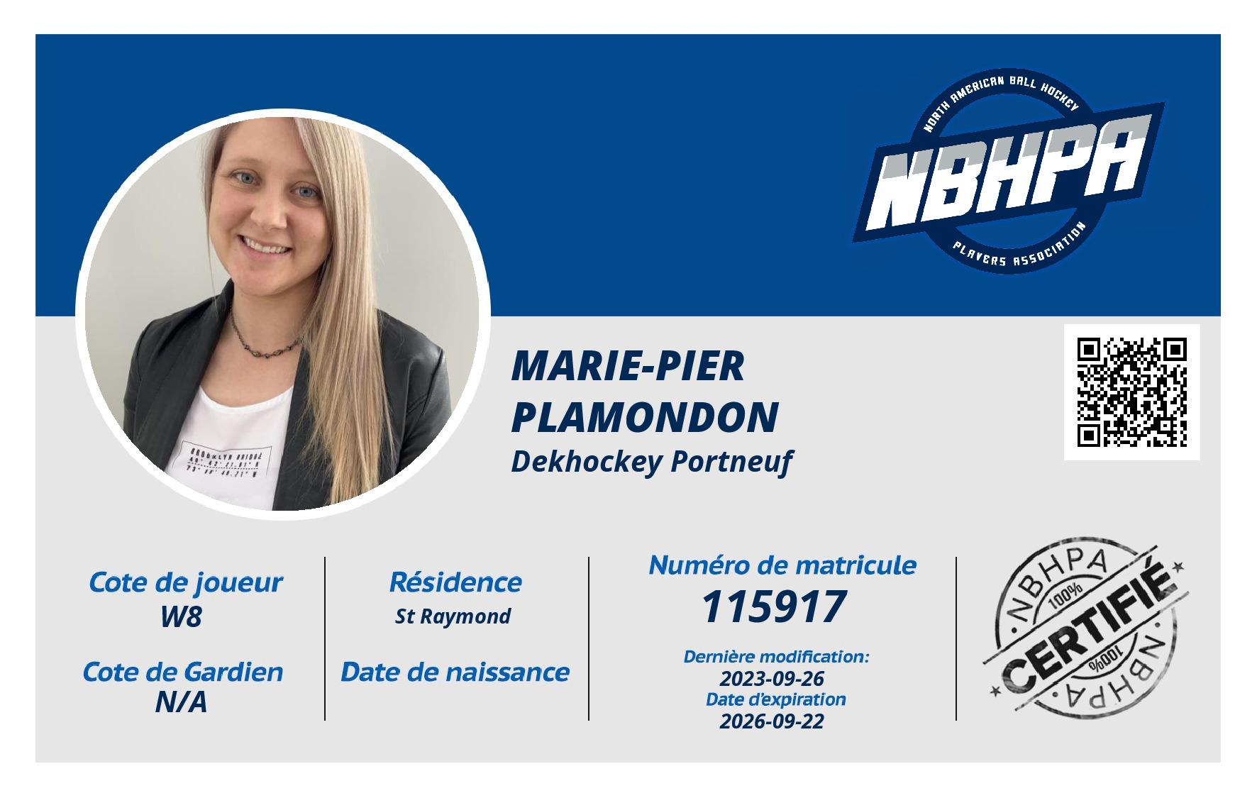 Marie-Pier Plamondon