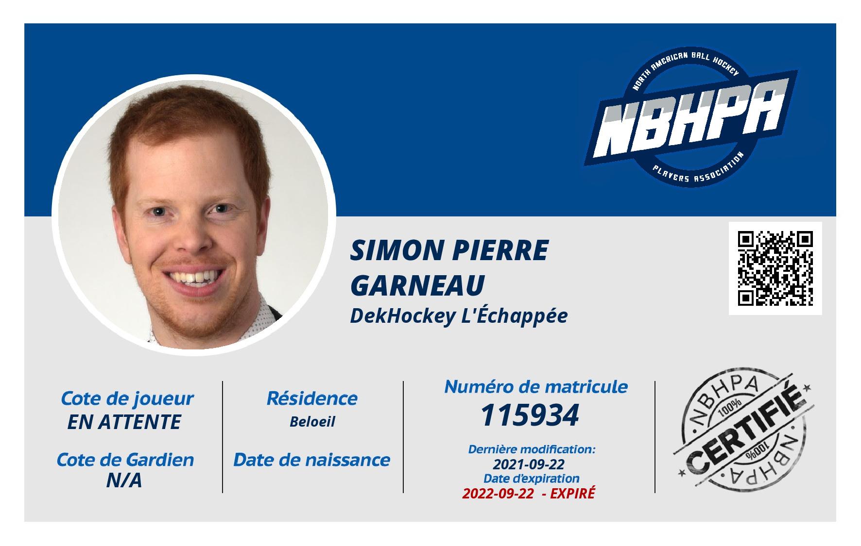 Simon Pierre Garneau