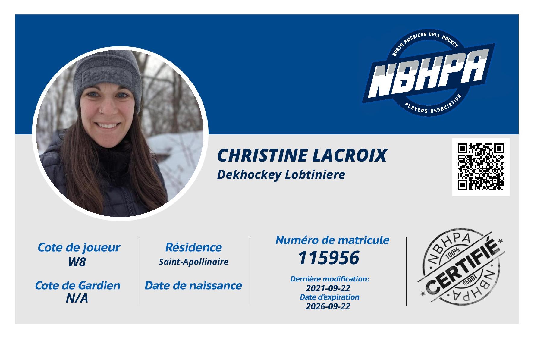 Christine Lacroix