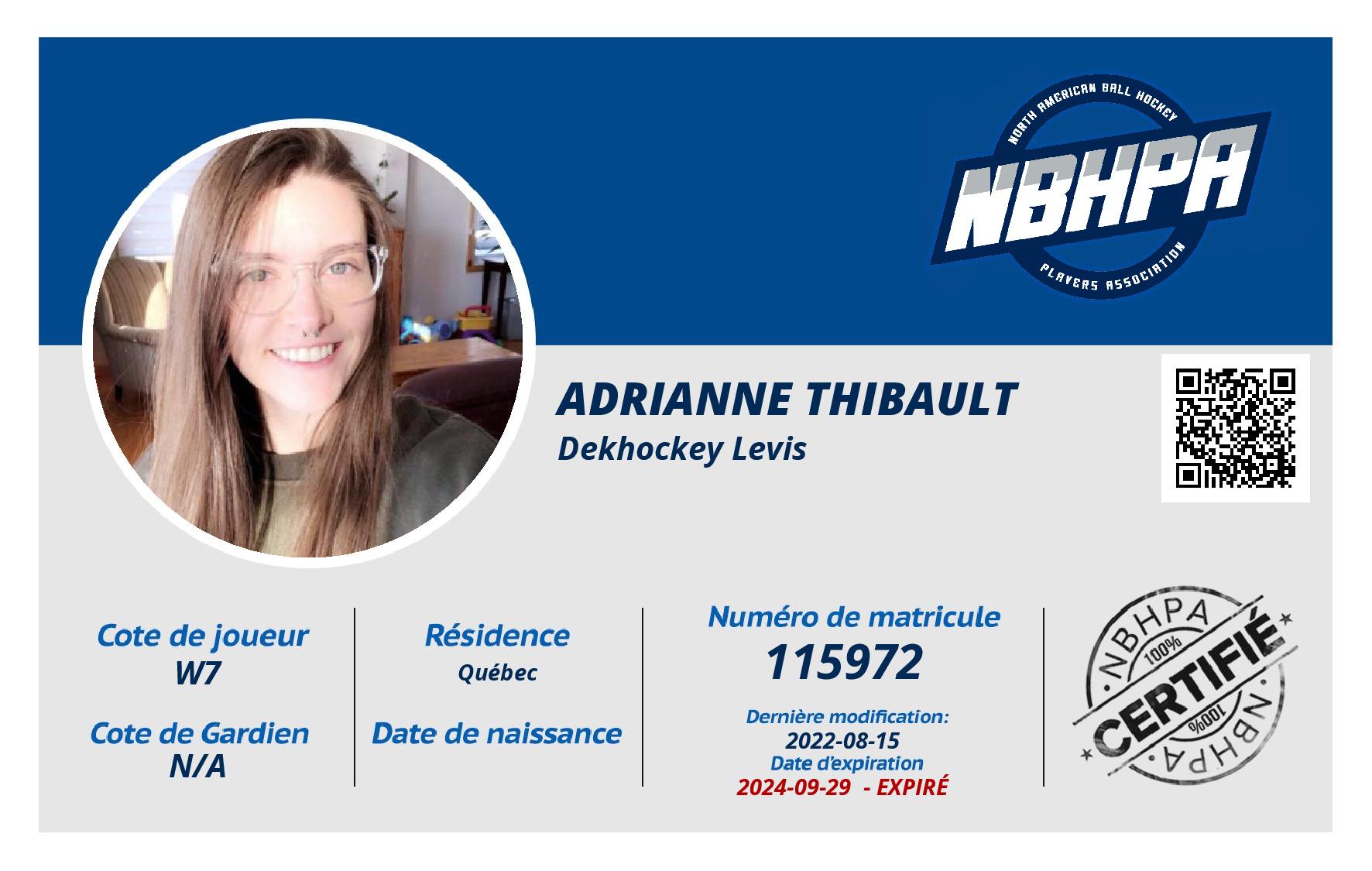 Adrianne Thibault