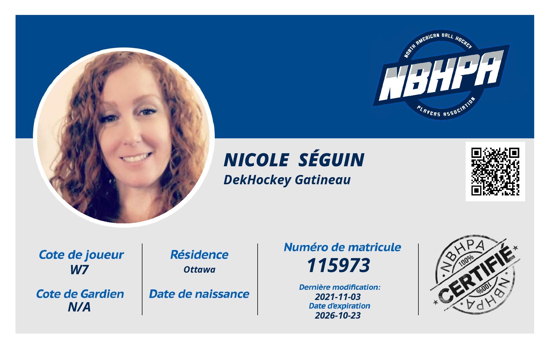 Nicole  Séguin 