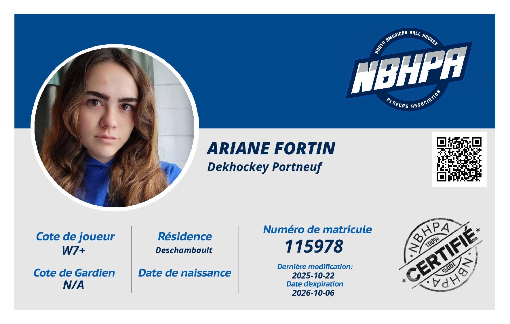 Ariane Fortin
