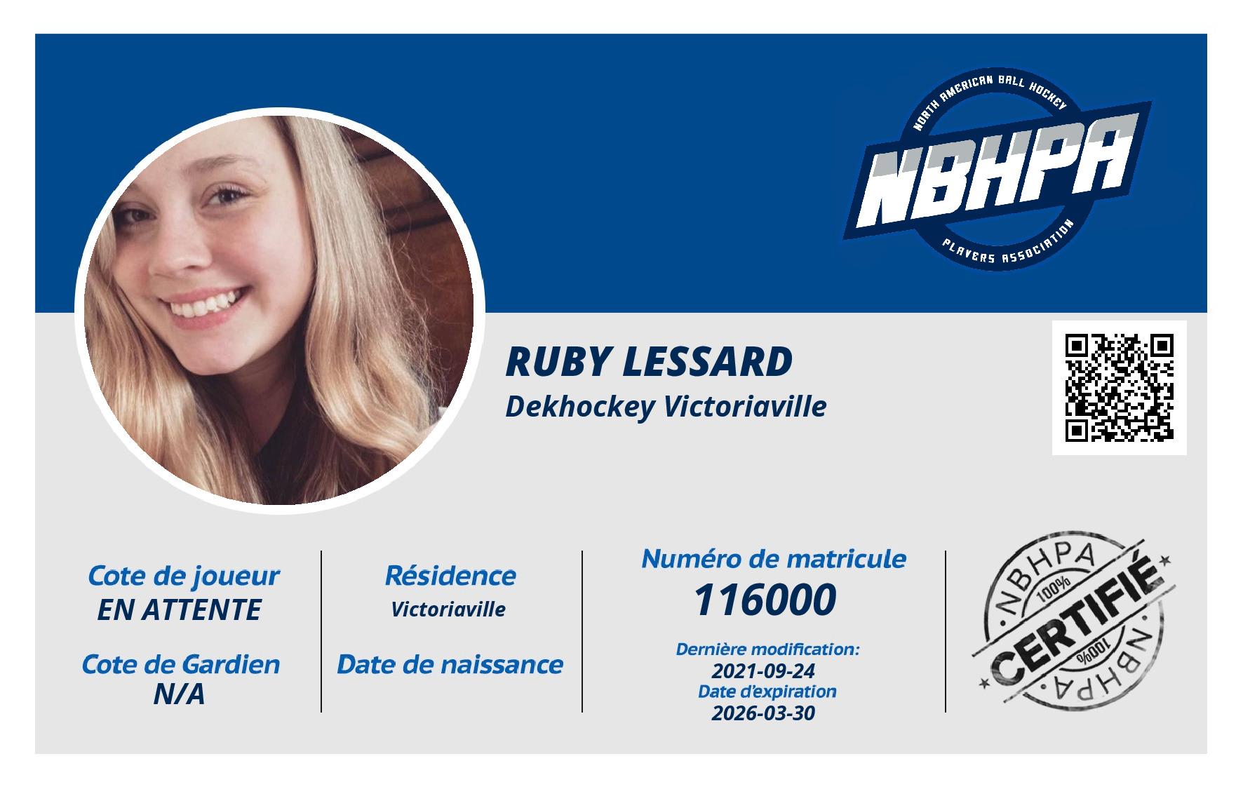 Ruby Lessard