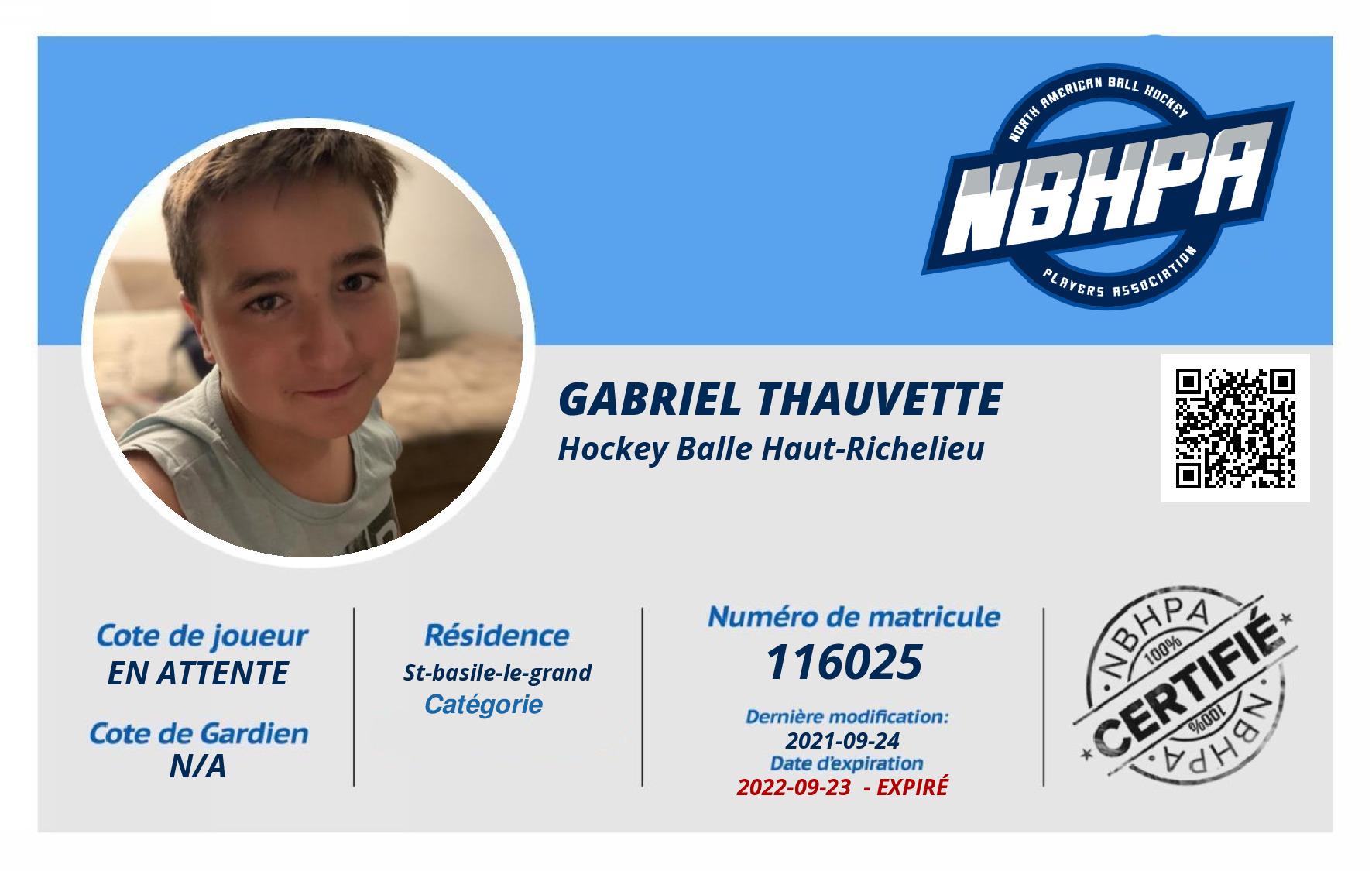 Gabriel Thauvette