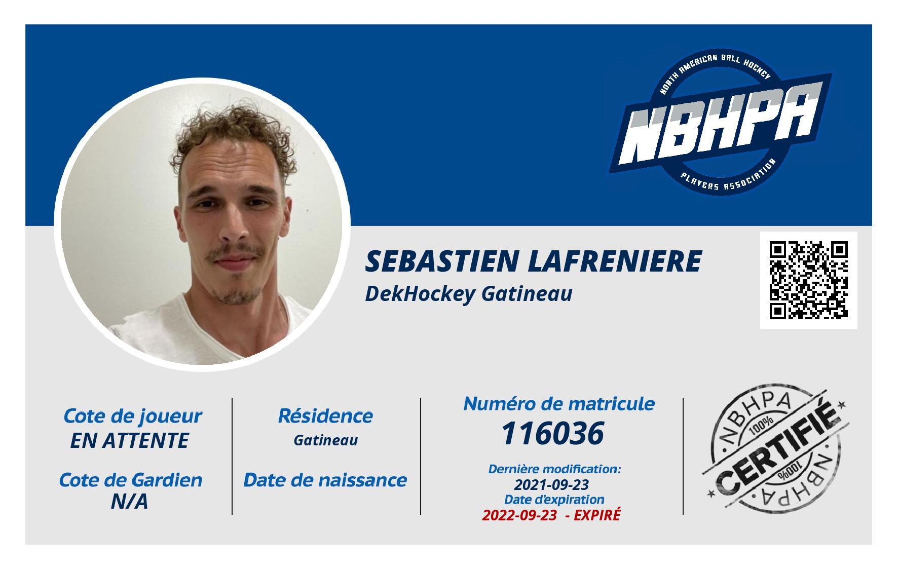 Sebastien Lafreniere