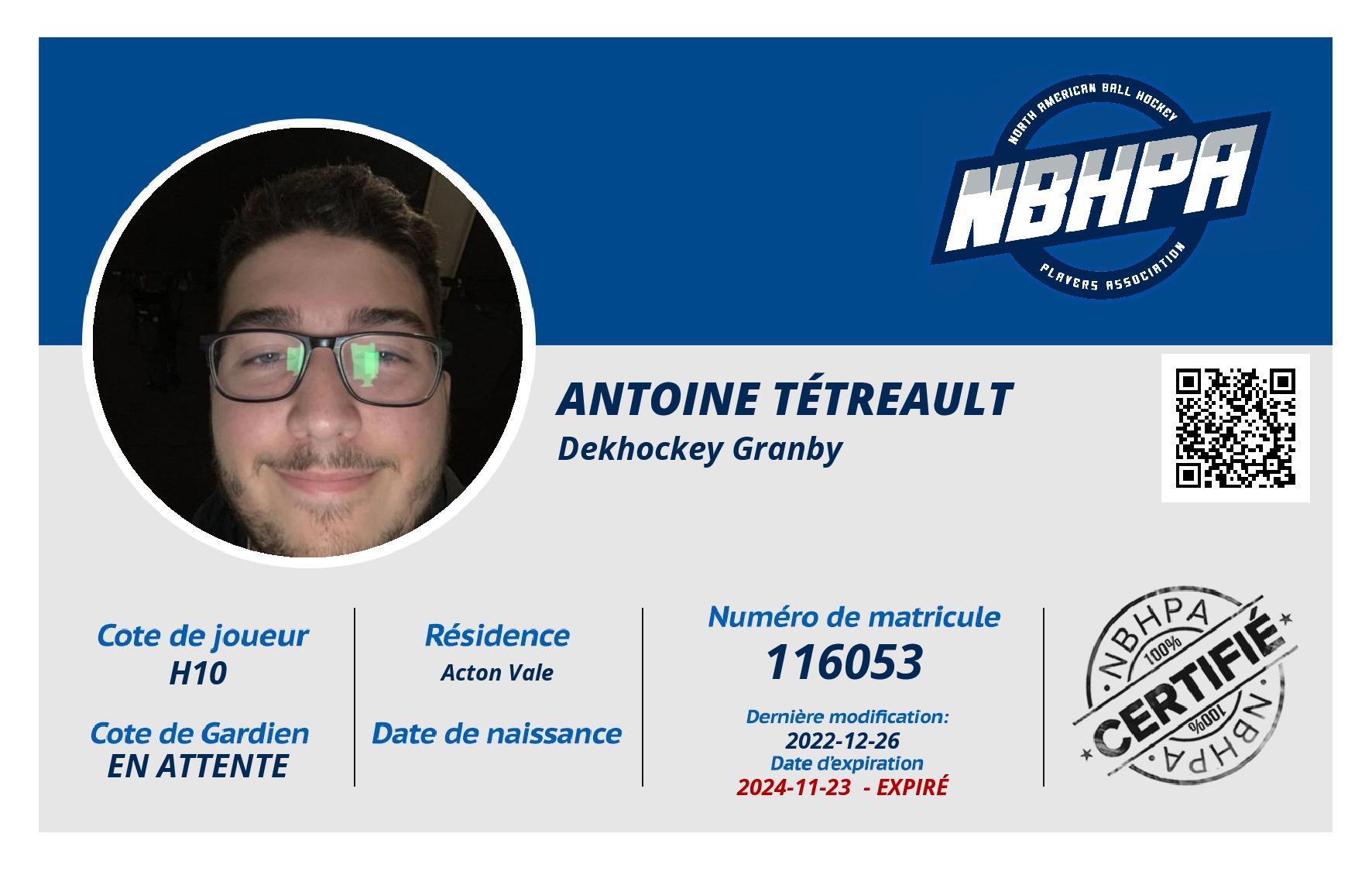 Antoine Tétreault 