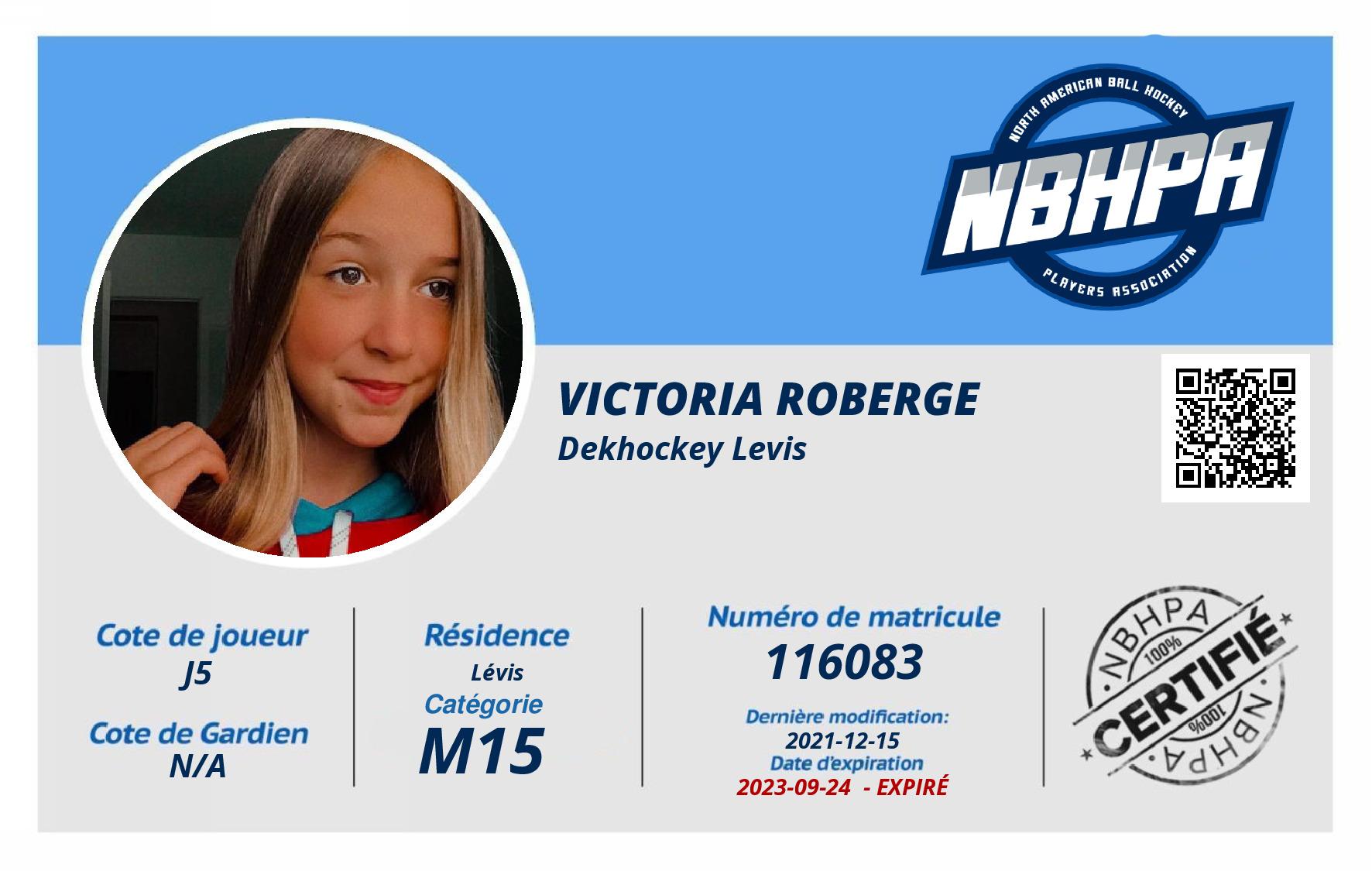 Victoria Roberge