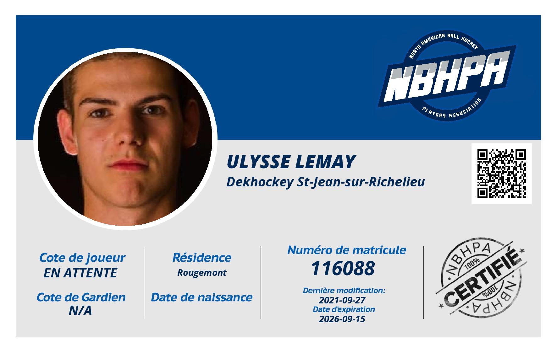 Ulysse Lemay