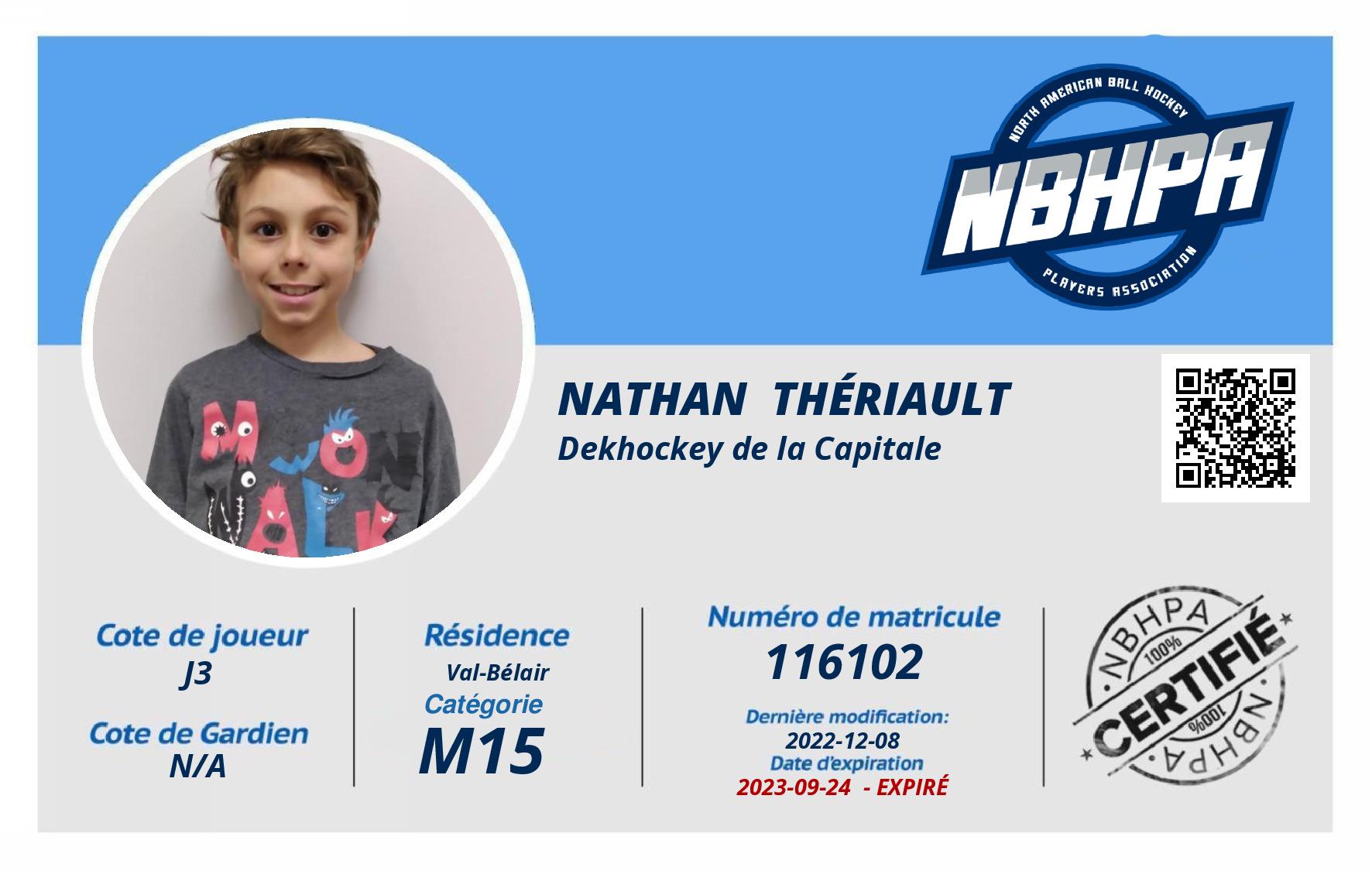 Nathan  Thériault