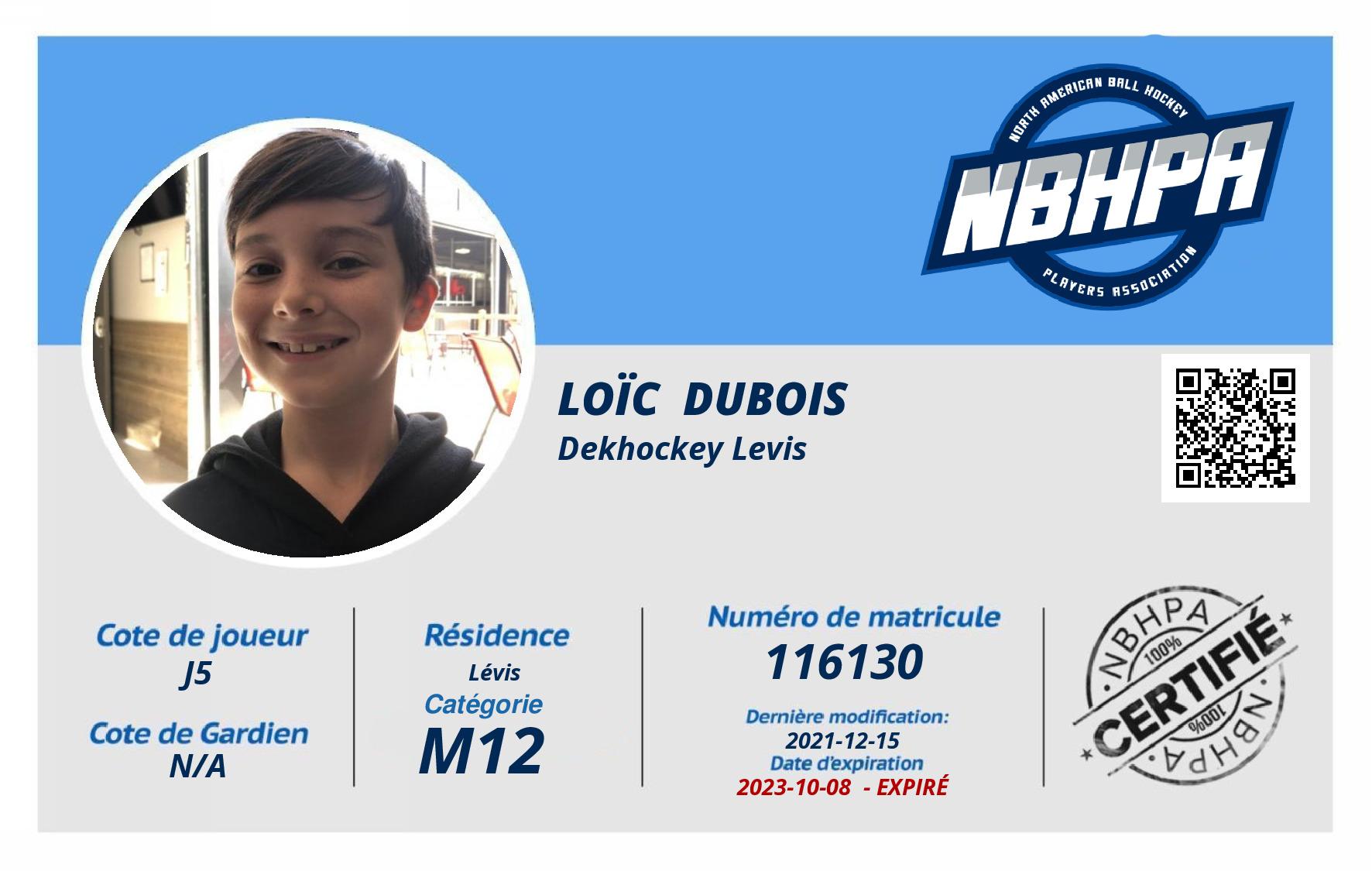 Loïc  Dubois