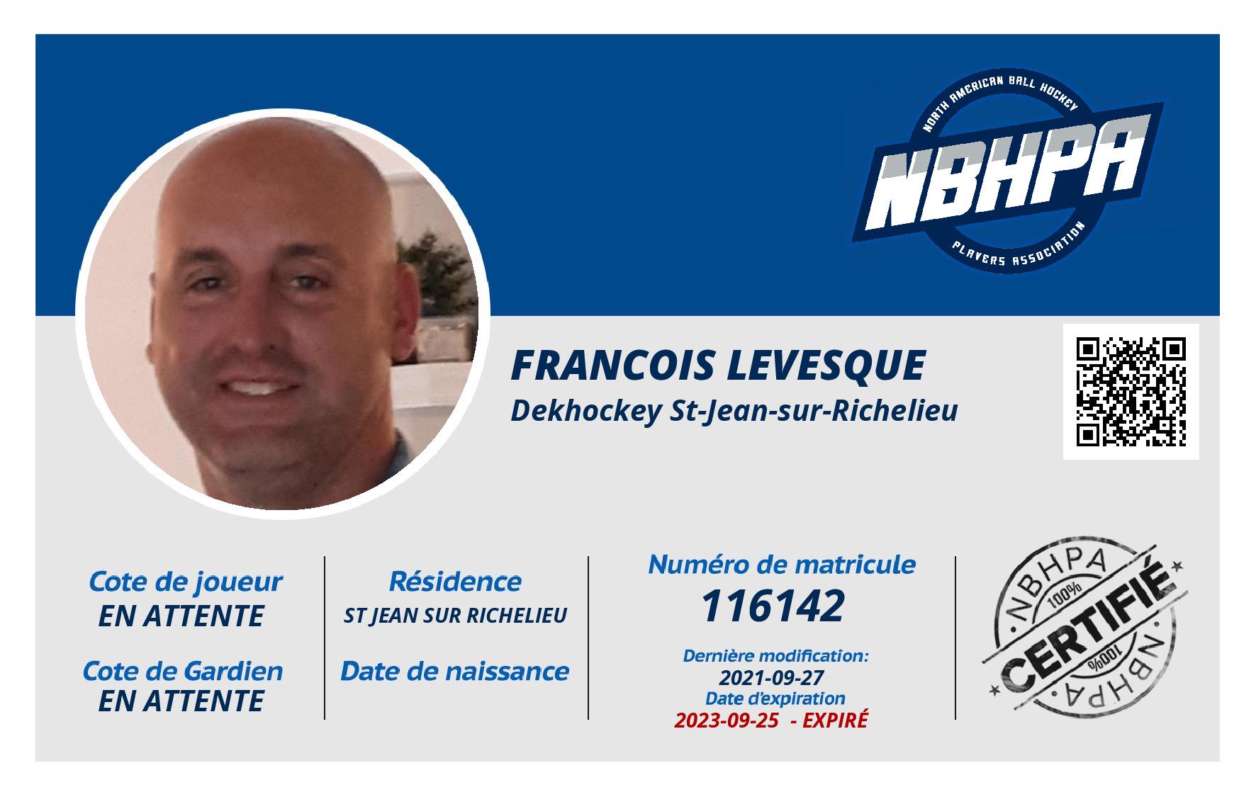 francois levesque