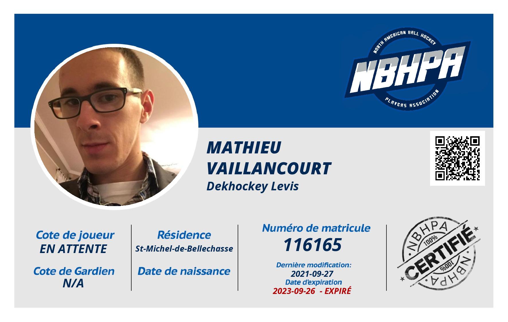 Mathieu Vaillancourt