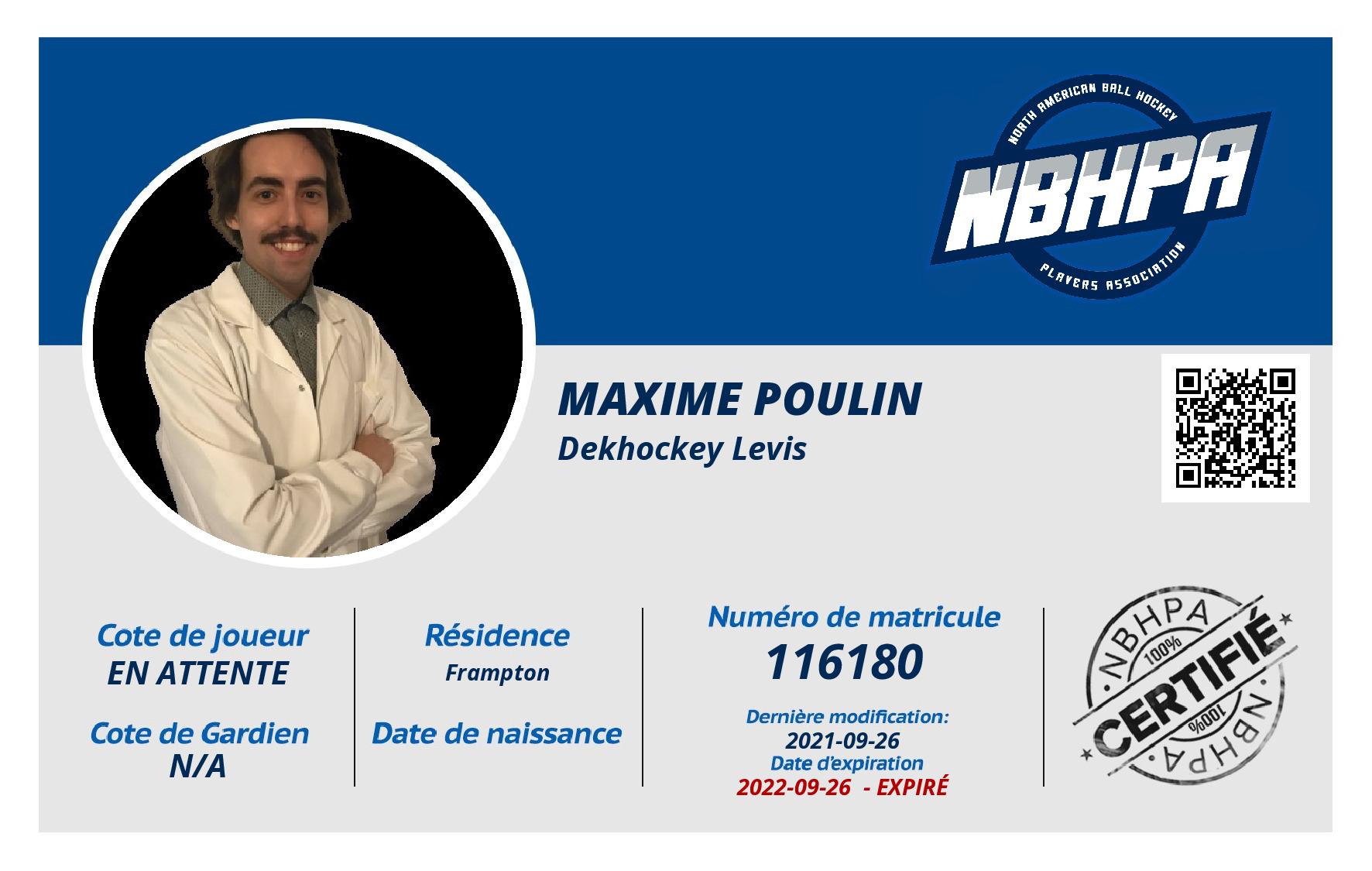 Maxime Poulin