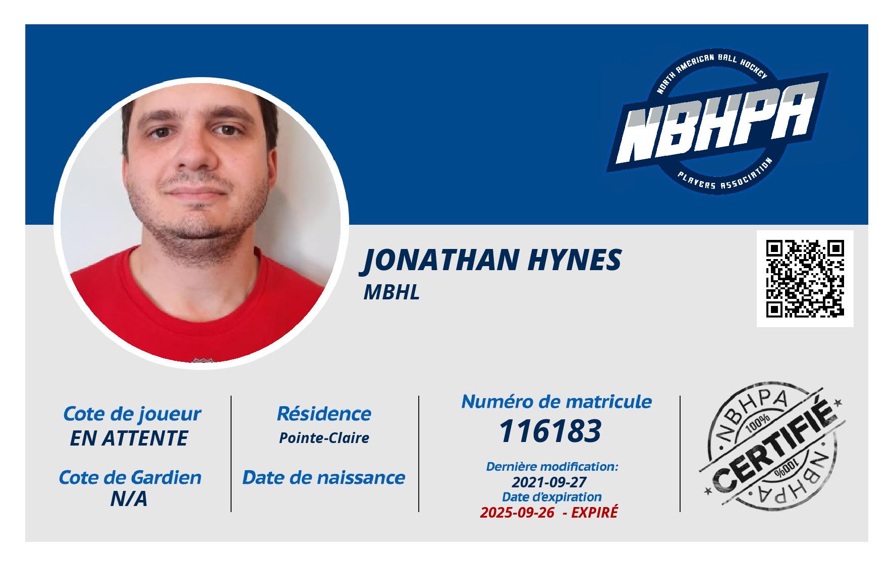 Jonathan Hynes