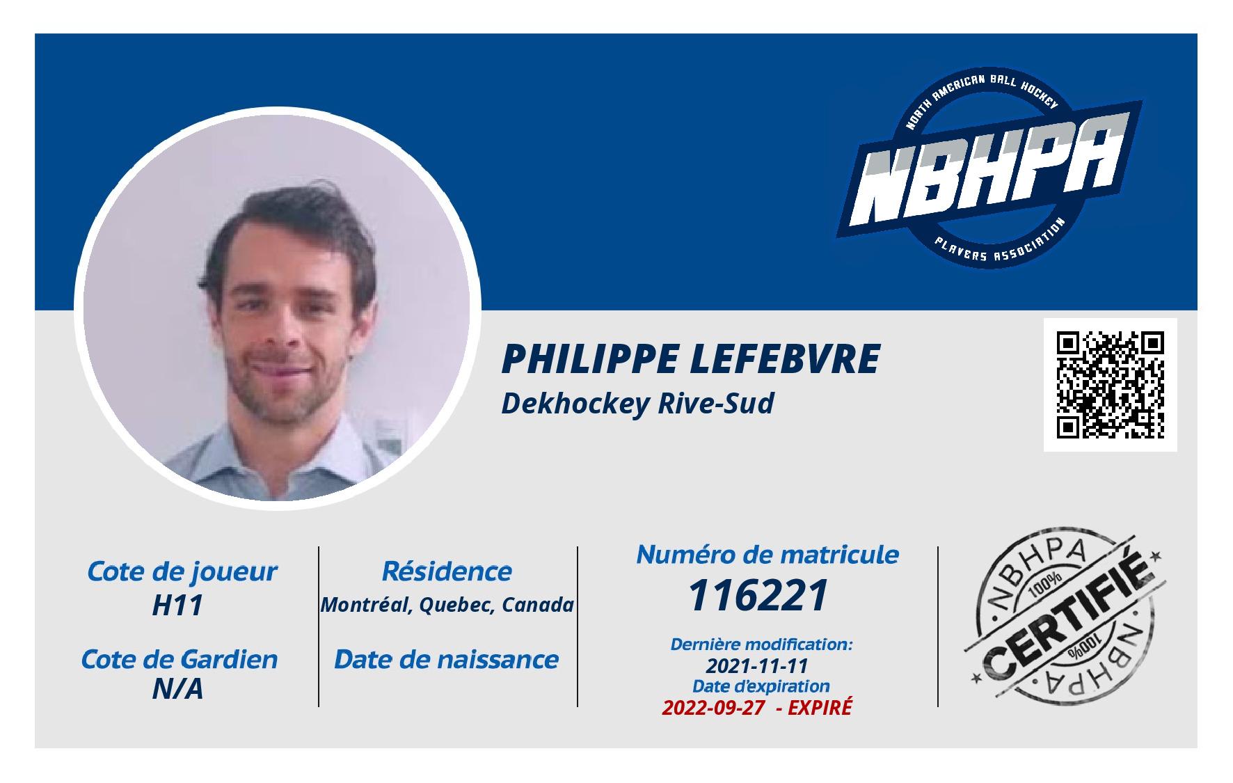 Philippe Lefebvre