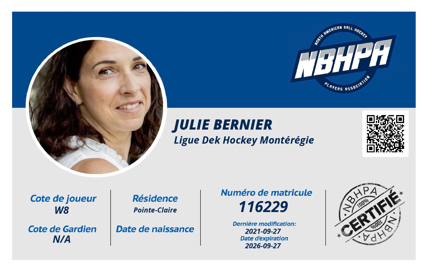 Julie Bernier
