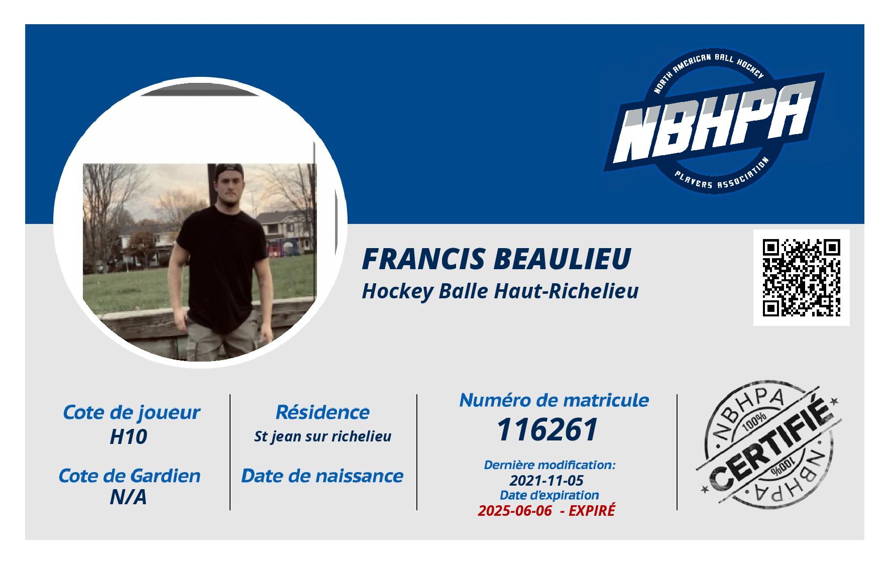 Francis Beaulieu