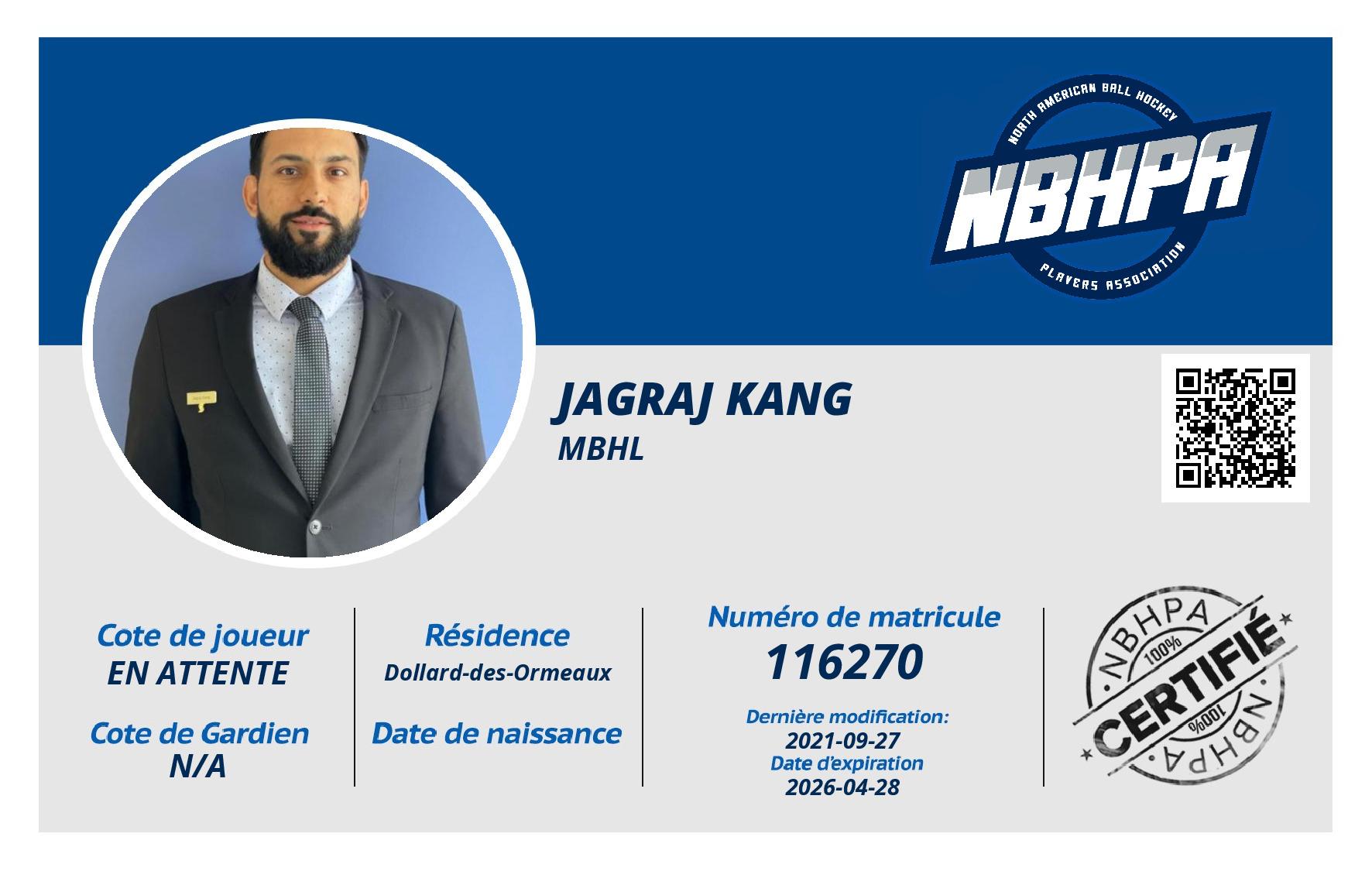 Jagraj Kang