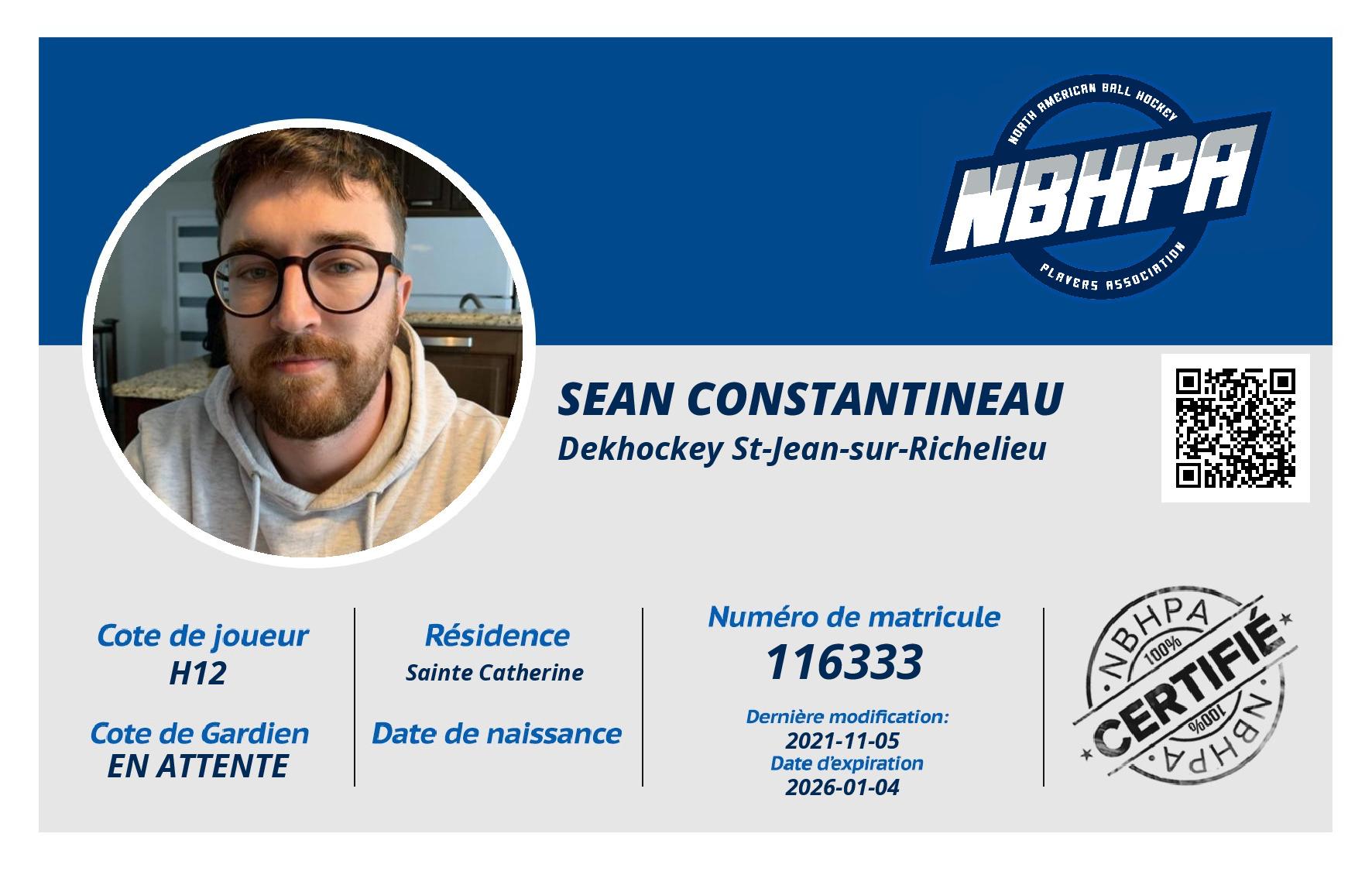 Sean Constantineau 
