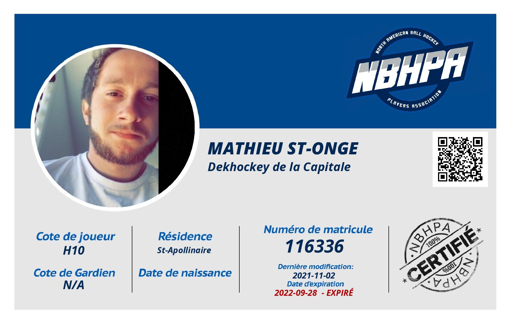 Mathieu St-Onge