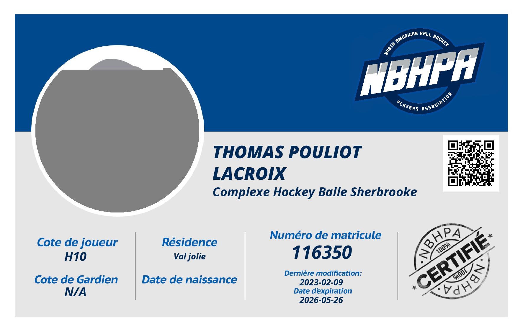 Thomas Pouliot Lacroix 