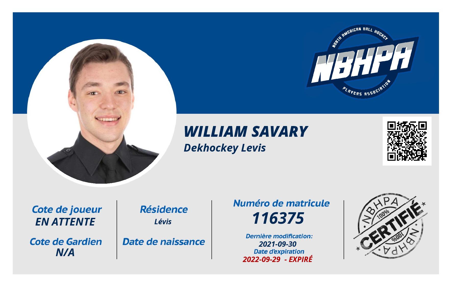 William Savary