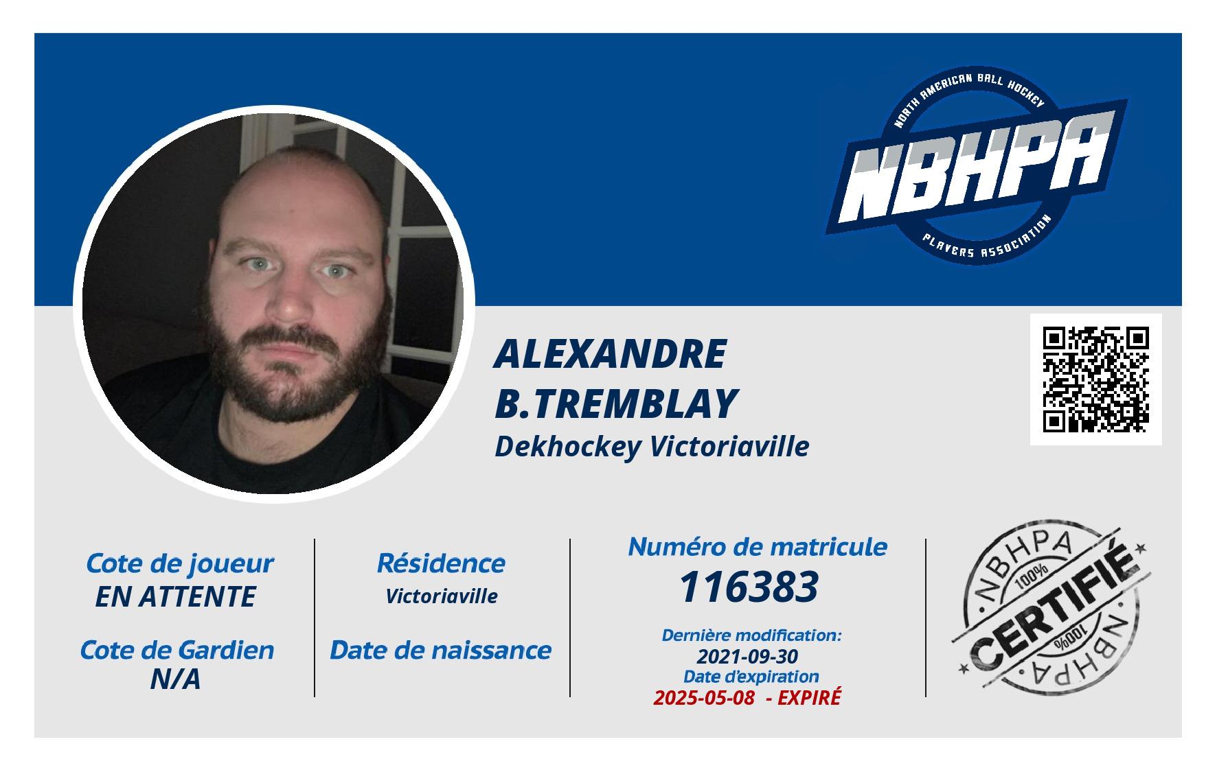 Alexandre B.Tremblay
