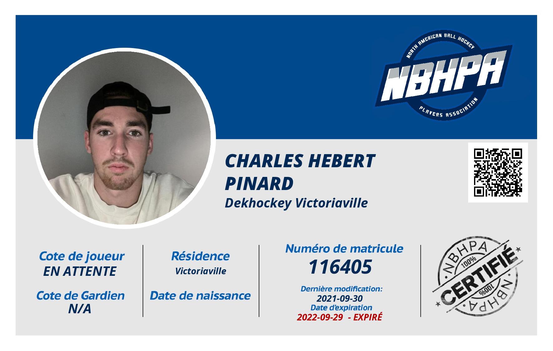 Charles Hebert pinard
