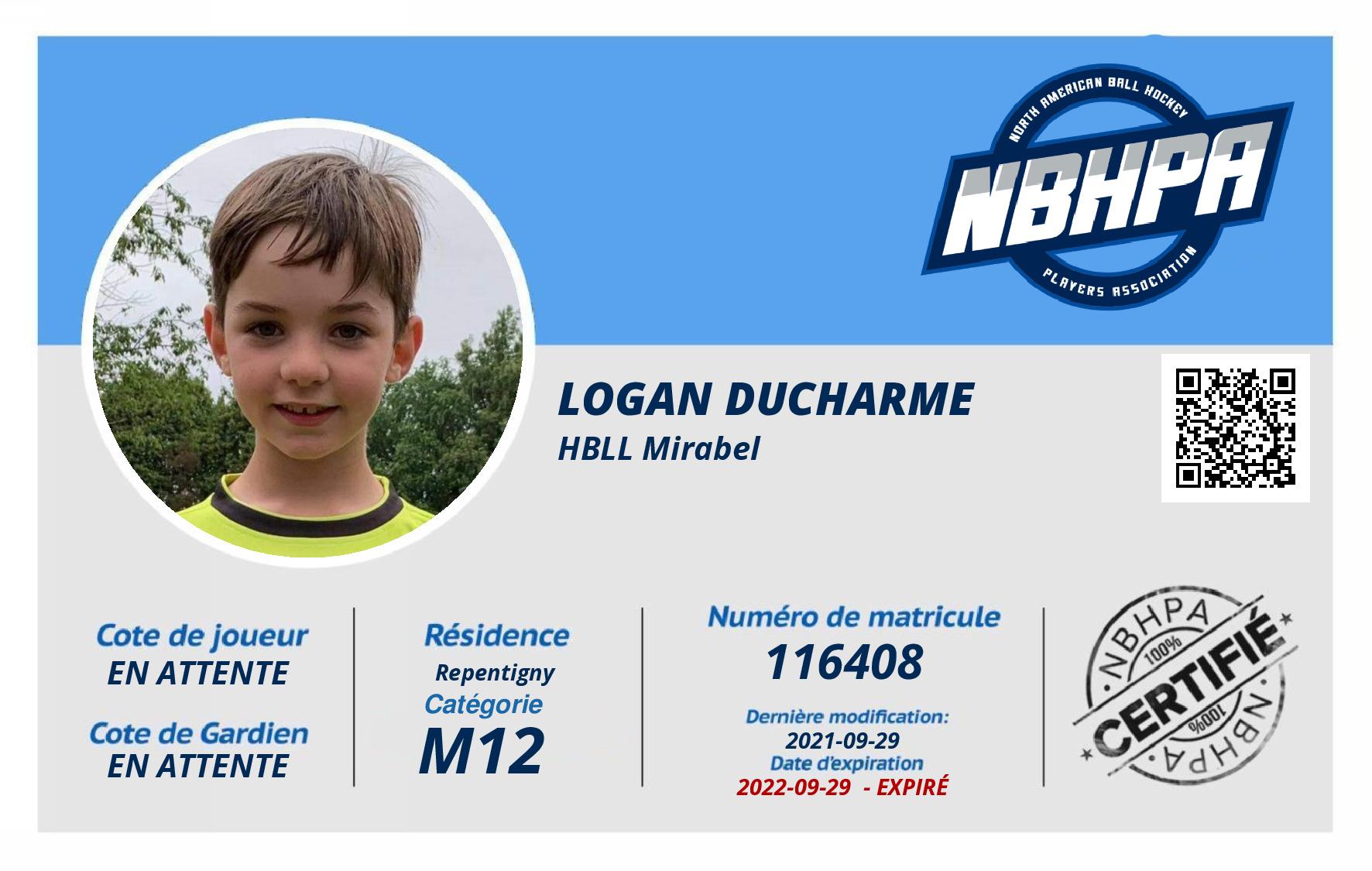 Logan Ducharme
