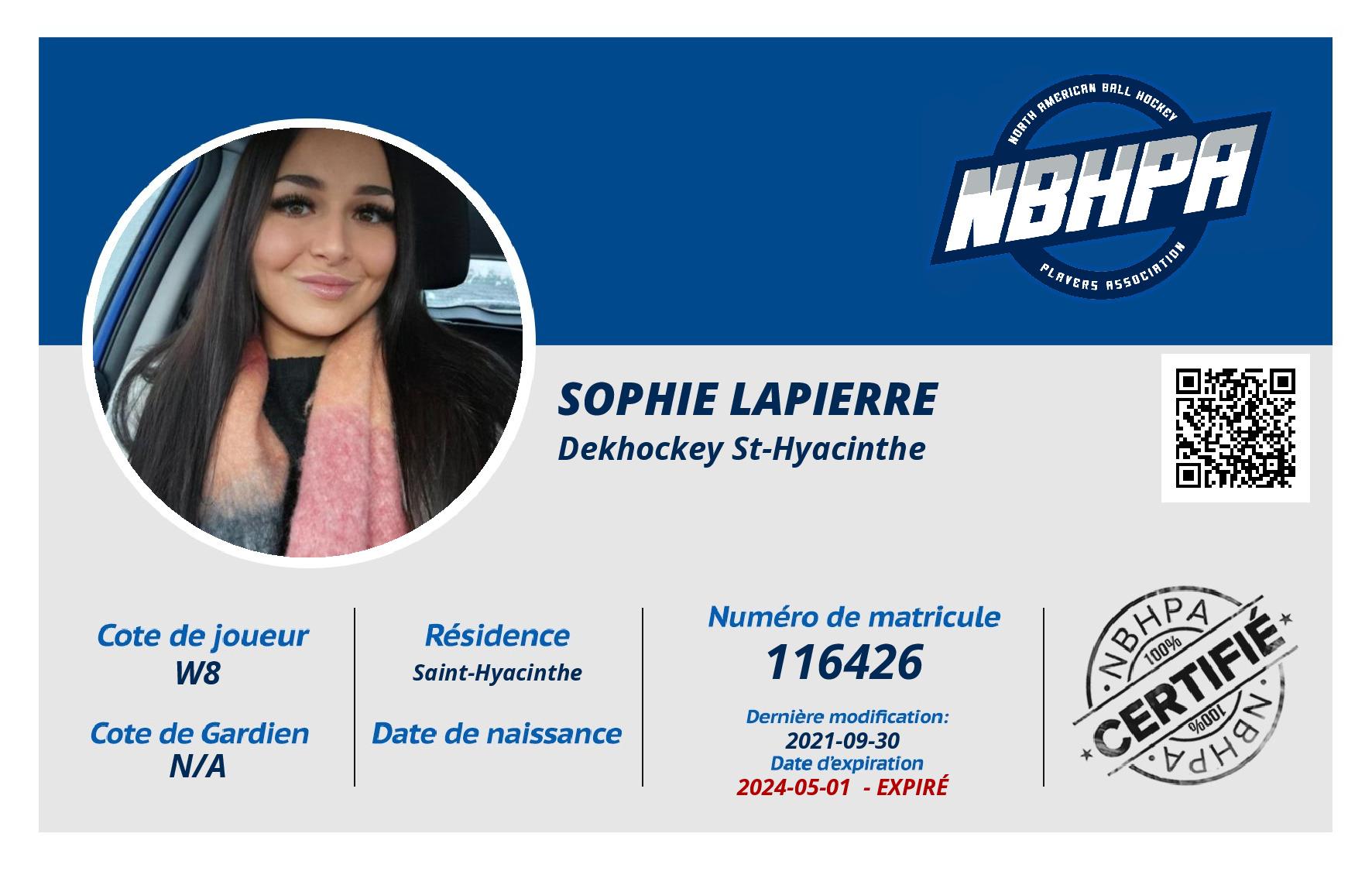 Sophie Lapierre