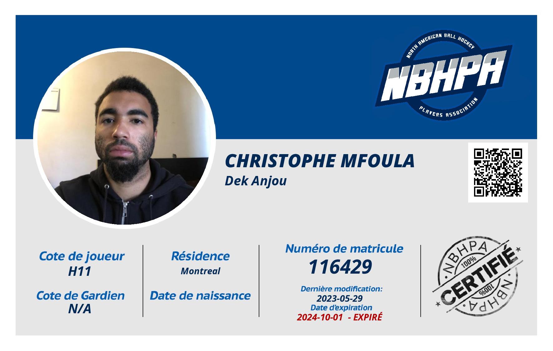 Christophe Mfoula