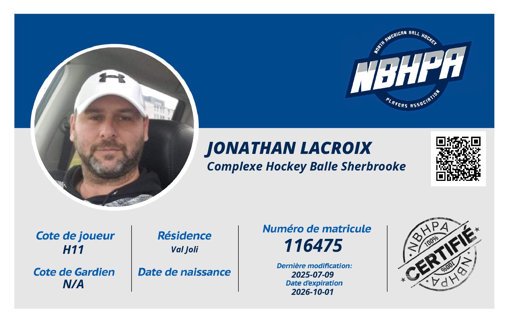 Jonathan Lacroix