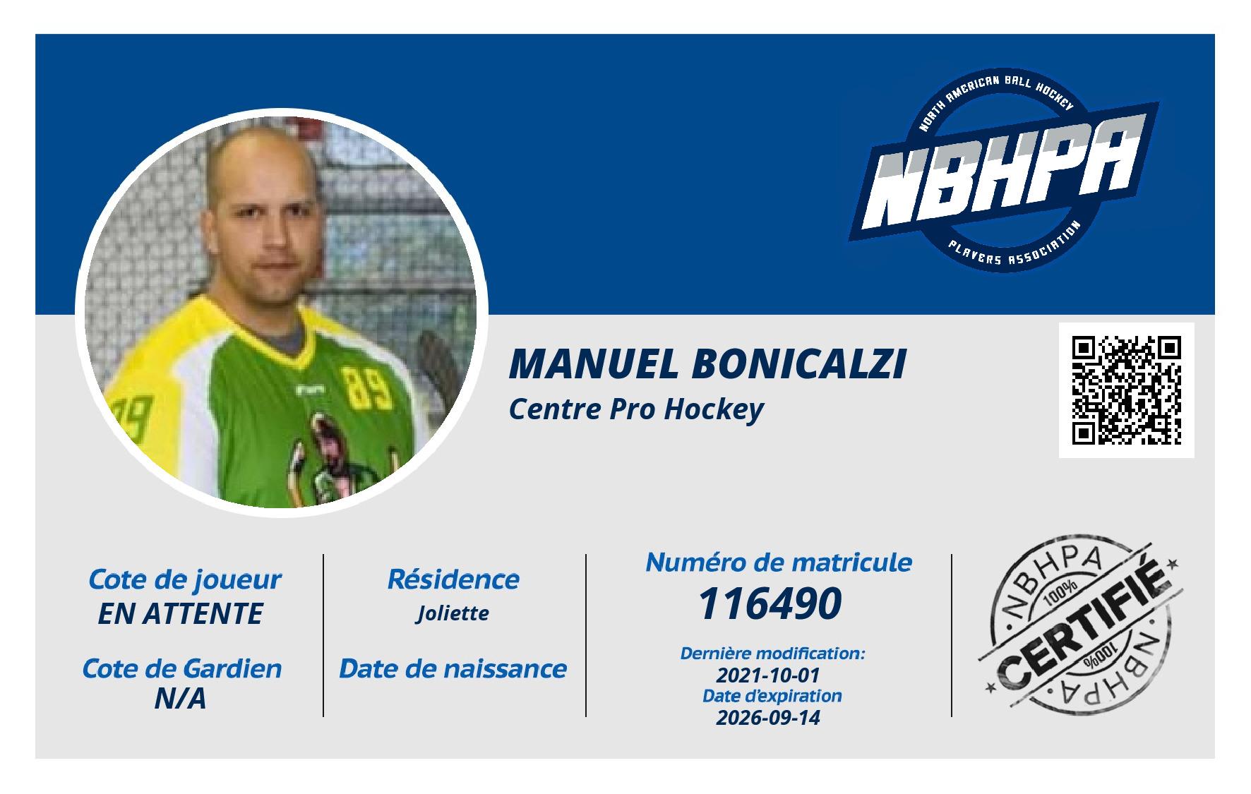 Manuel Bonicalzi