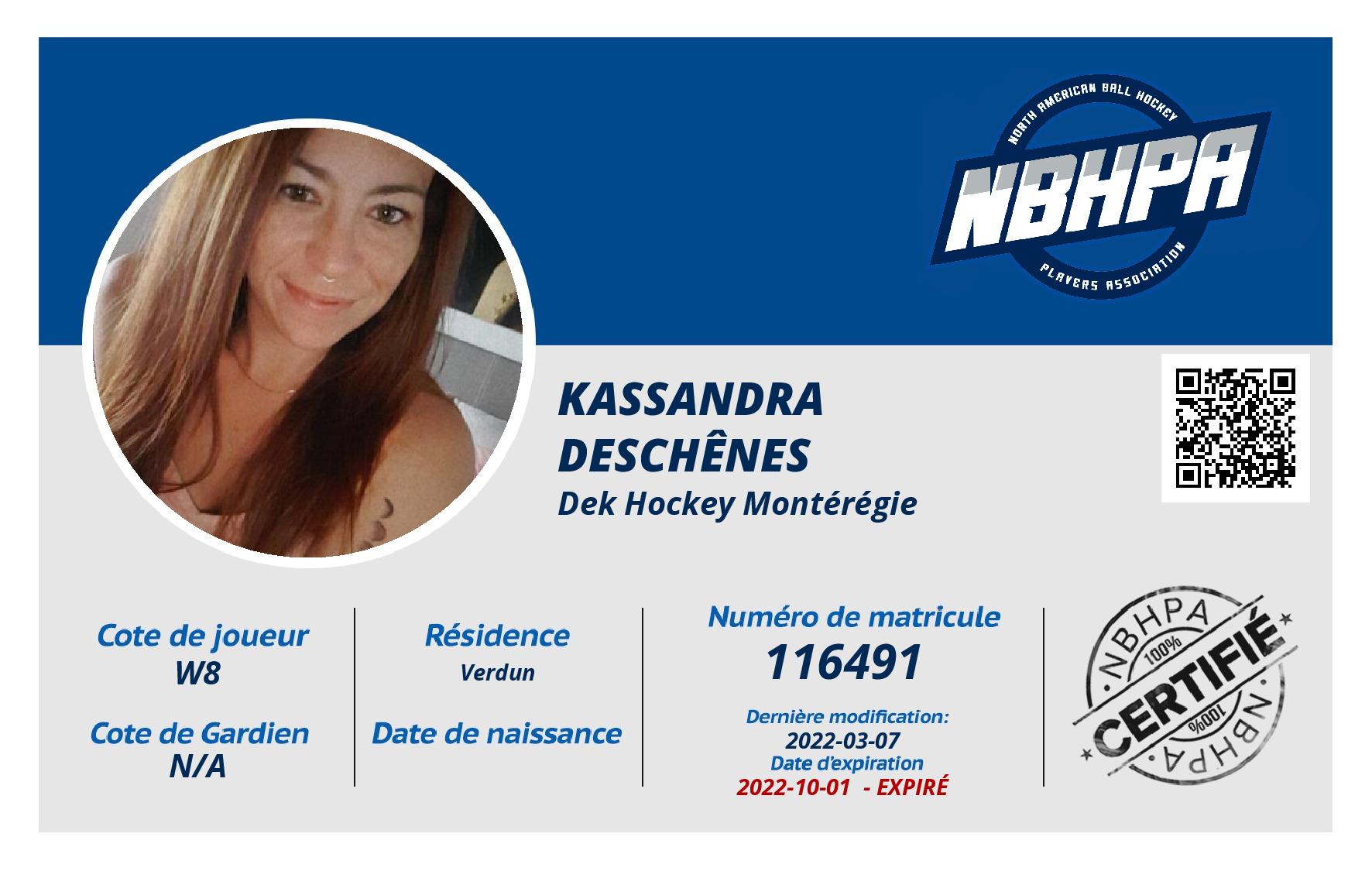 Kassandra Deschênes