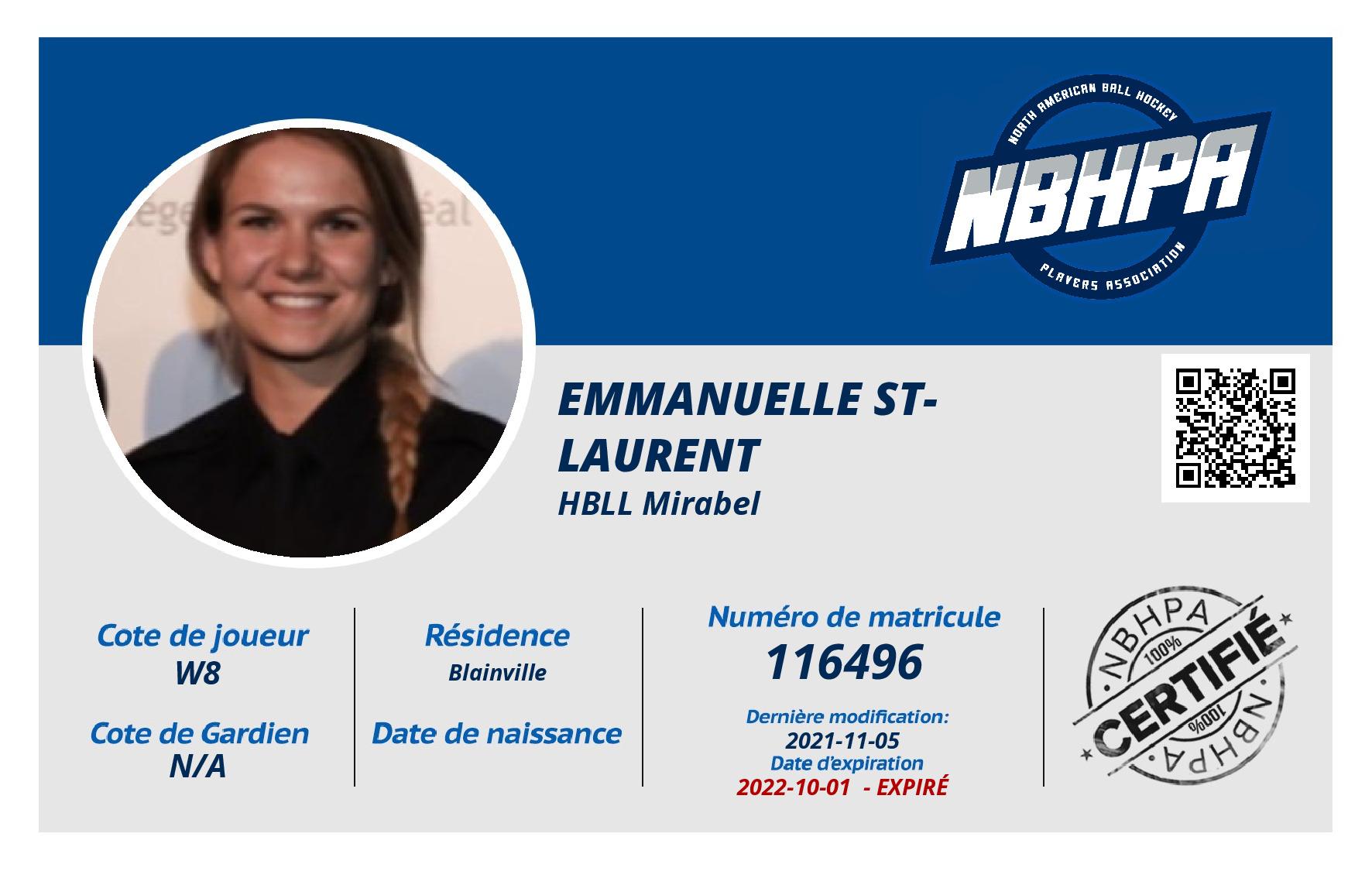 Emmanuelle St-Laurent