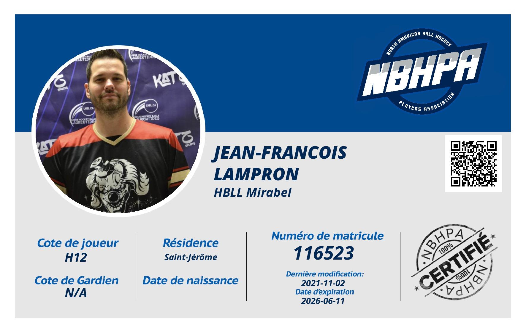 Jean-francois Lampron