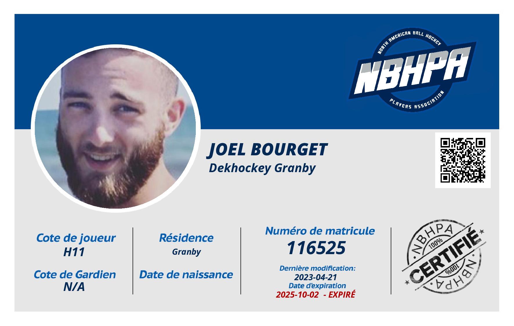 Joel Bourget