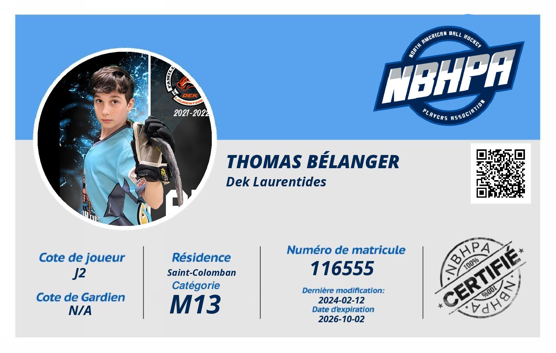 Thomas Bélanger