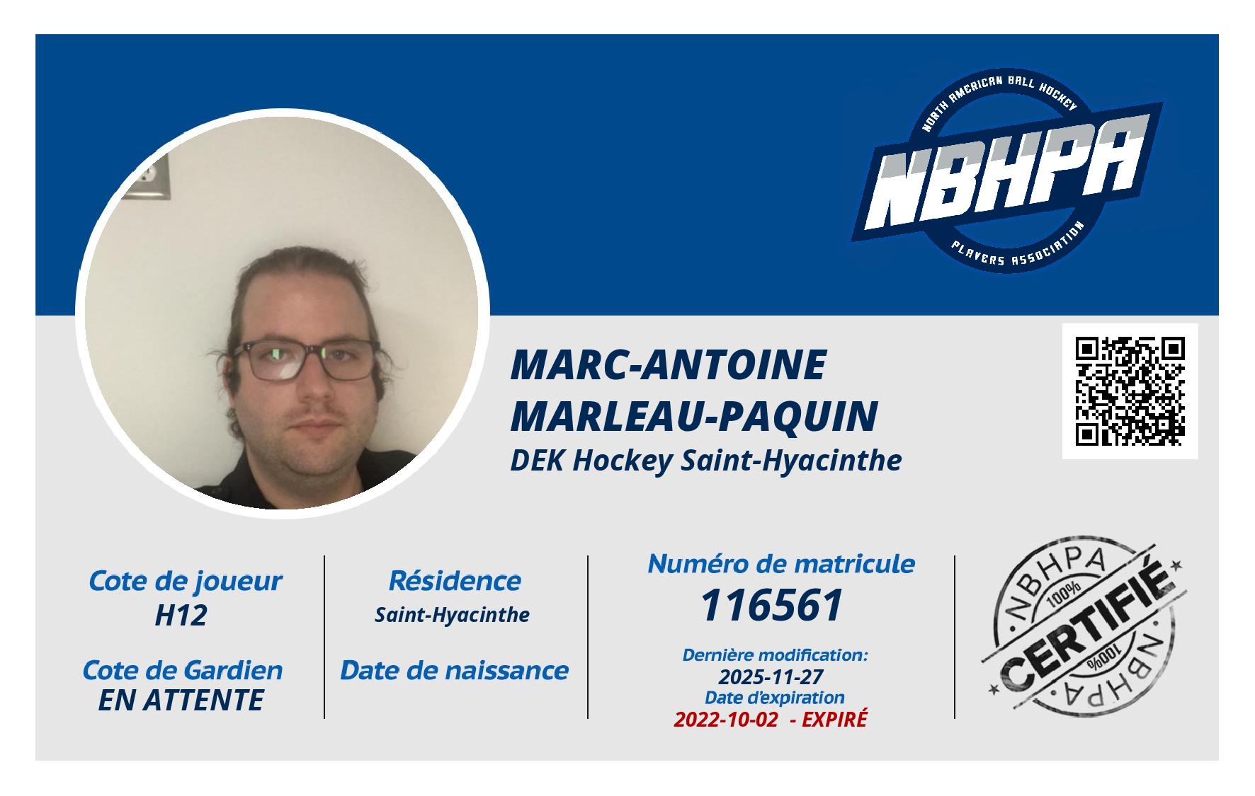 Marc-Antoine Marleau-Paquin
